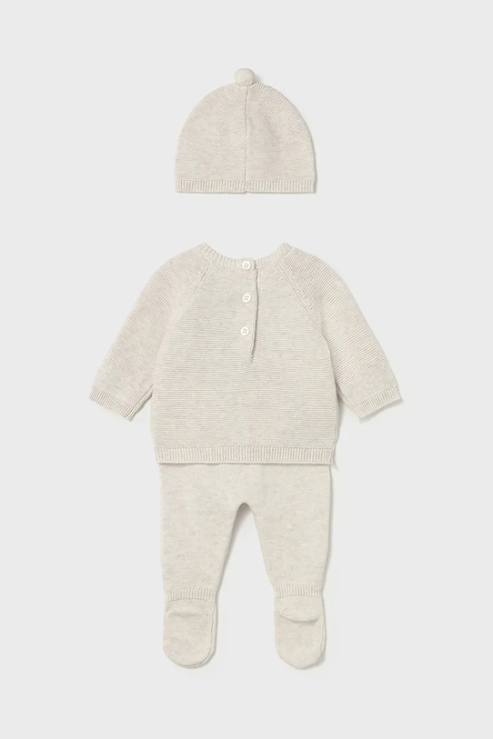 Mayoral Newborn compleu bebe 3-pack 2564.1C.Newborn.9BYA bej AW25