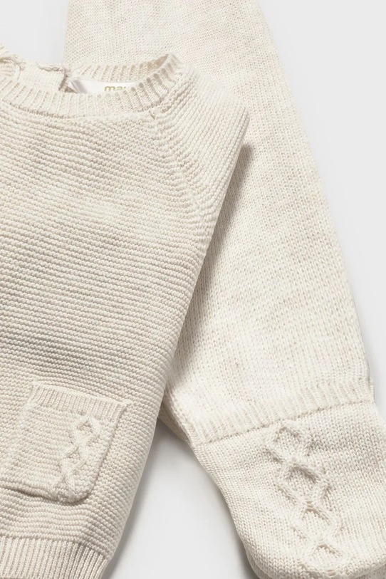 Băieți Mayoral Newborn compleu bebe 3-pack 2564.1C.Newborn.9BYA bej