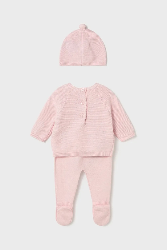 Mayoral Newborn compleu bebe 3-pack 2564.1C.Newborn.9BYA roz AW25
