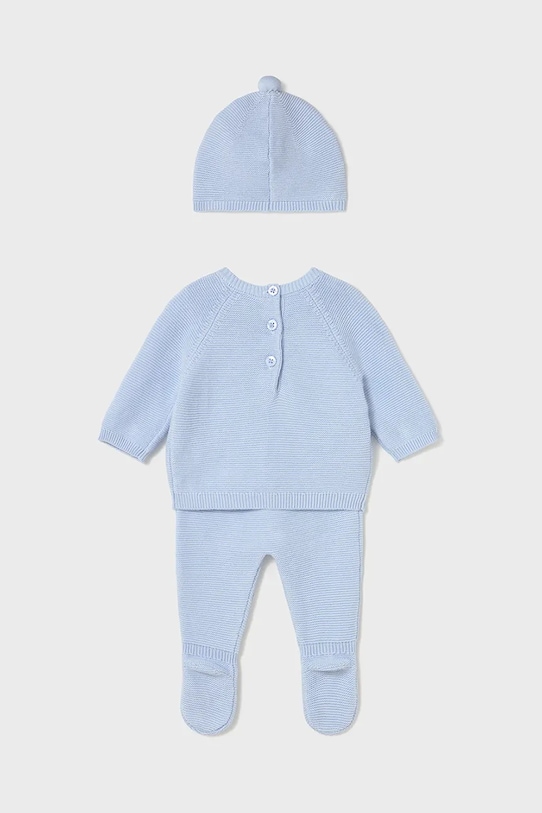 Mayoral Newborn komplet niemowlęcy 3-pack 2564.1C.Newborn.9BYA niebieski AW25