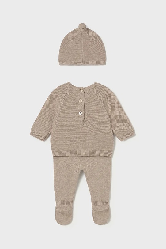 Mayoral Newborn set per bambini pacco da 3 2564.1C.Newborn.9BYA marrone AW25