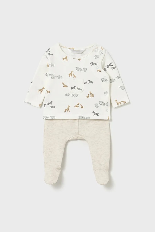 Mayoral Newborn set per bambini pacco da 2 maglia beige 2567.1G.Newborn.9BYA