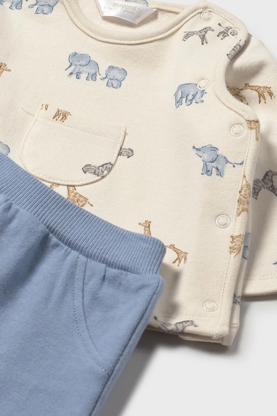 Chlapec Sada pre bábätká Mayoral Newborn 2-pak 2567.1G.Newborn.9BYA modrá