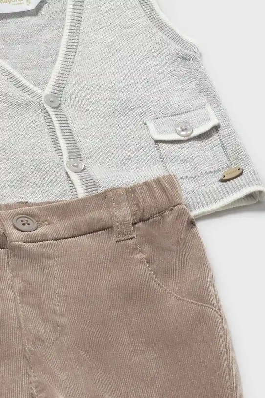 Mayoral Newborn komplet niemowlęcy szary 2582.1L.Newborn.9BYA