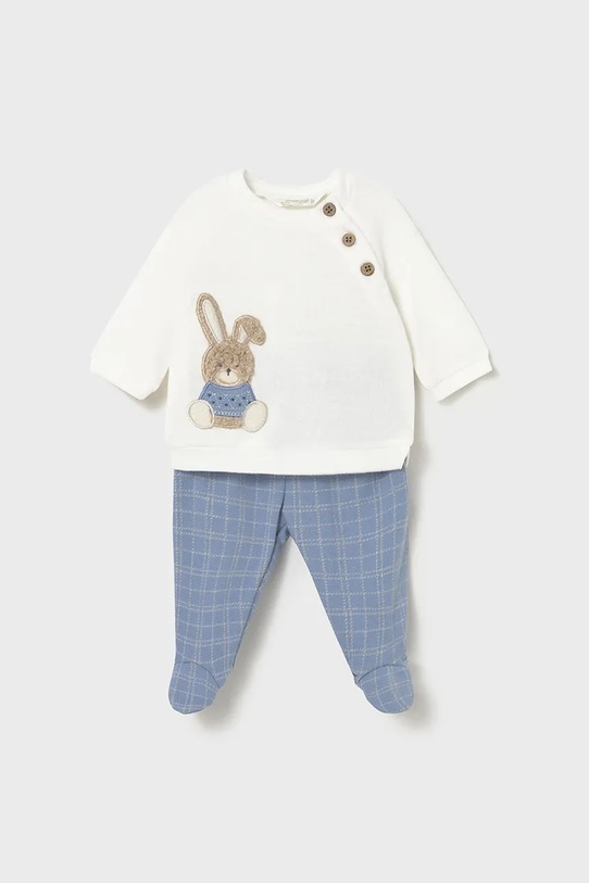 Mayoral Newborn compleu bebe tricotaj albastru 2586.1H.Newborn.9BYA