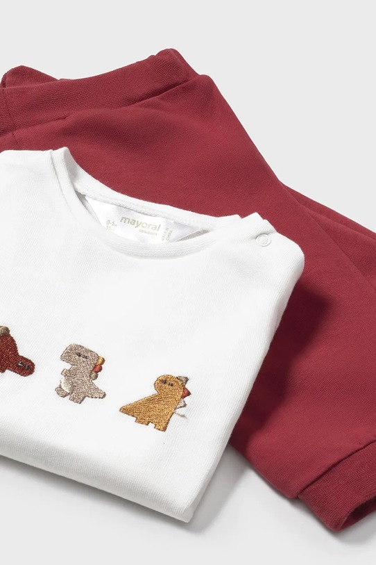 Mayoral Newborn dres niemowlęcy 3-pack czerwony 2623.1F.Newborn.9BYA