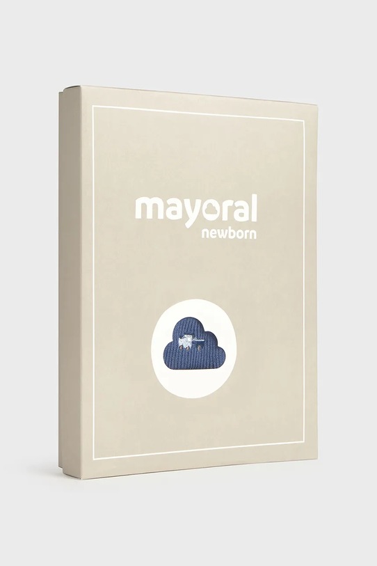 Mayoral Newborn set pentru copii cu amestec de lână albastru 2646.1B.Newborn.9BYA