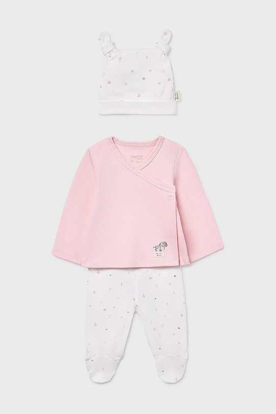 Mayoral Newborn set per bambini maglia rosa 9980.1A.Newborn.9BYA