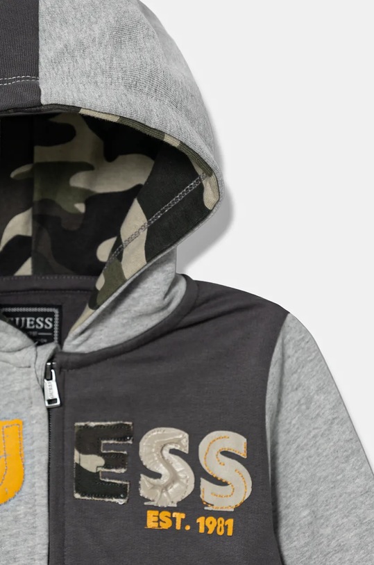 Chłopiec Guess komplet dresowy bawełniany niemowlęcy 2-pack I5BG07.KAX74.9BYA szary