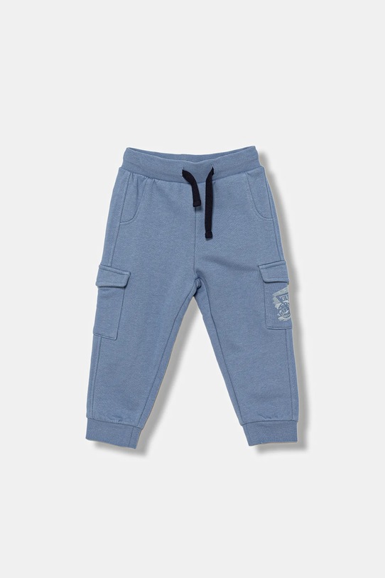 Chłopiec Guess komplet dresowy bawełniany niemowlęcy I5BG12.KAD74.9BYA niebieski