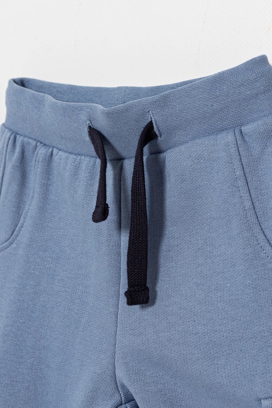 Guess komplet dresowy bawełniany niemowlęcy I5BG12.KAD74.9BYA niebieski