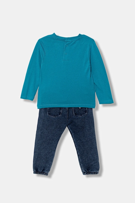 Guess komplet niemowlęcy I5BG13.I3Z14.9BYA turkusowy AW25