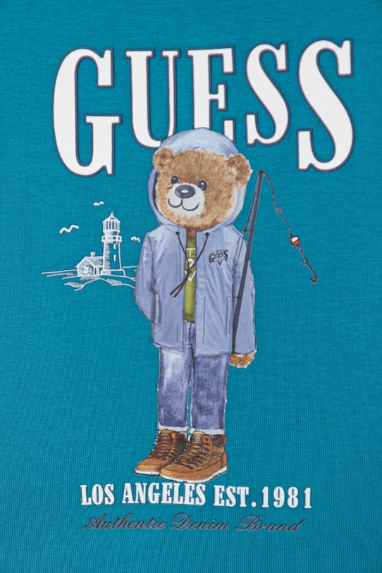 Chłopiec Guess komplet niemowlęcy I5BG13.I3Z14.9BYA turkusowy