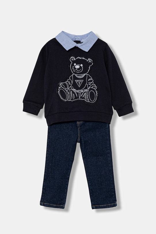 Комплект для младенцев Guess аппликация тёмно-синий I5BG15.KAX74.9BYA