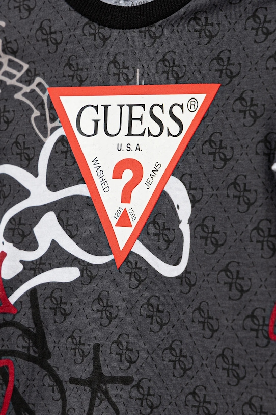 Guess komplet bawełniany niemowlęcy I5BG17.I3Z14.9BYA szary