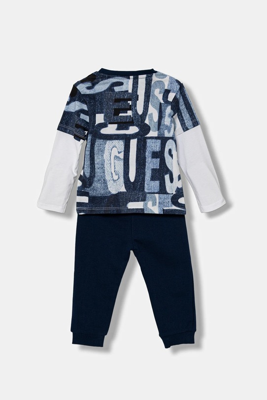 Guess set de bumbac pentru bebeluși I5BG17.I3Z14.9BYA albastru AW25