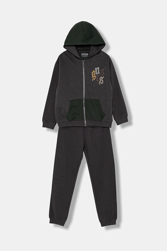 Детский спортивный костюм Guess аппликация серый L5BG00.KCCH0.9BYA