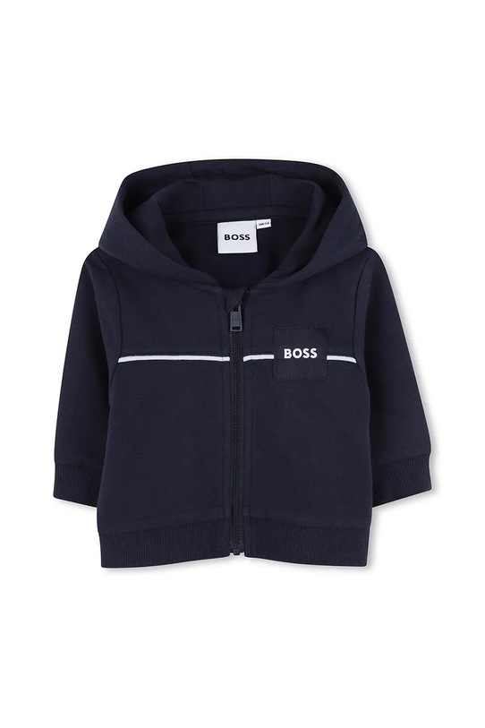 Tepláková súprava pre bábätká BOSS J52527 tmavomodrá AW25
