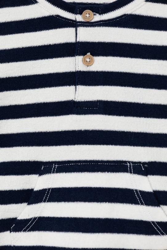 United Colors of Benetton set de bumbac pentru bebeluși bleumarin 3FQYAK01A.W.seasonal