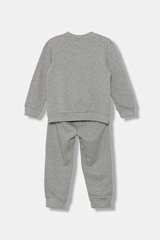 United Colors of Benetton dres bawełniany dziecięcy 3J68GK00S.P.seasonal szary AW25