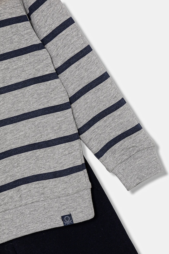 Хлопчик Дитячий бавовняний спортивний костюм United Colors of Benetton 2-pack 3YWXGK00R.P.seasonal темно-синій