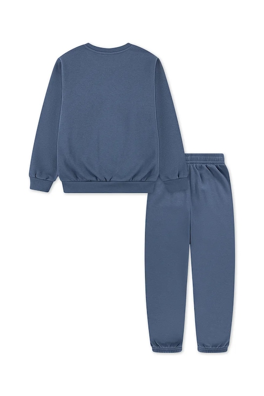 Detská bavlnená tepláková súprava Converse 9CH866 tmavomodrá AW25