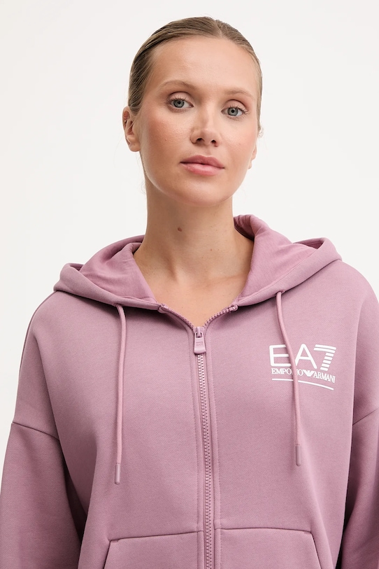 Tepláková souprava EA7 Emporio Armani AF10377.7W000425 růžová