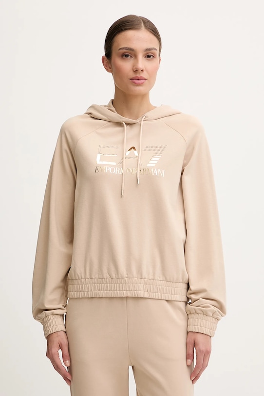 EA7 Emporio Armani dres AF12502.7W000687 beżowy AW25