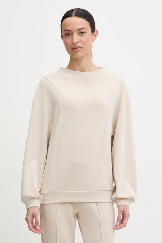 EA7 Emporio Armani dres AF12643.7W000194 beżowy SS26