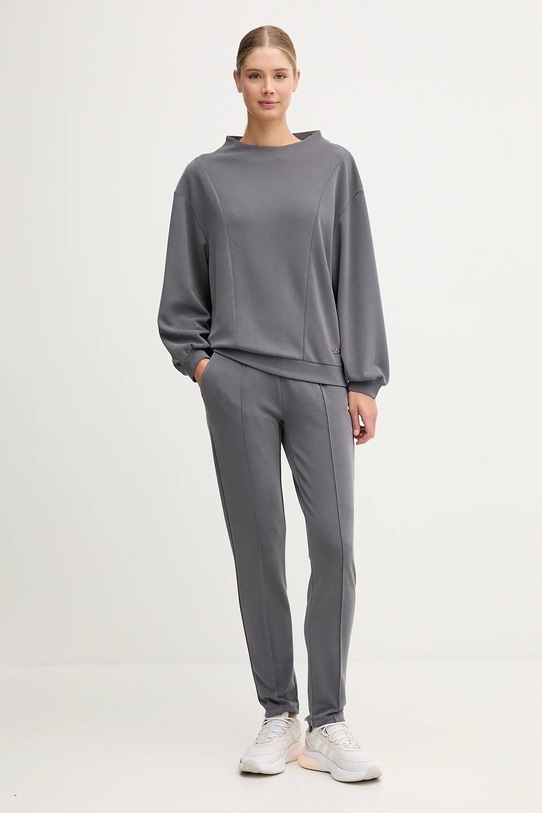 EA7 Emporio Armani dres dzianina szary AF12643.7W000194
