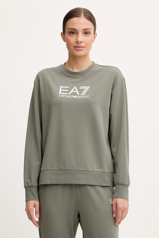 EA7 Emporio Armani dres AF13135.7W000115 zielony AW25