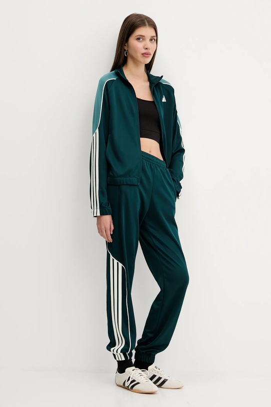 Φόρμα adidas Stadium πλεκτό ύφασμα πράσινο JX0472