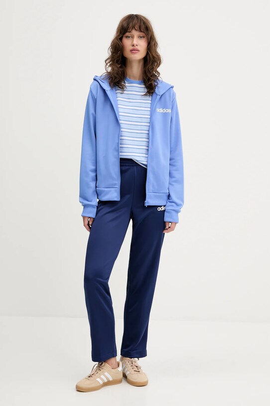 adidas dres Linear JX0521 fioletowy AW25