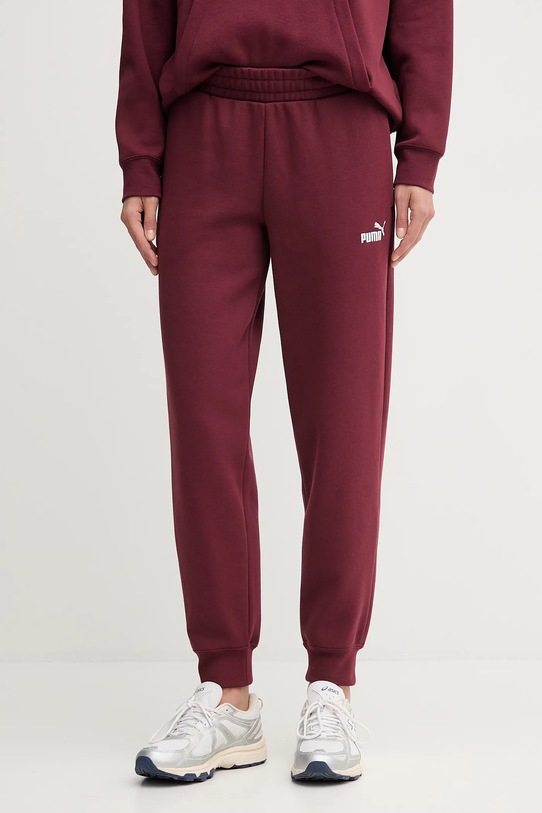 Odzież Puma dres 688160 bordowy