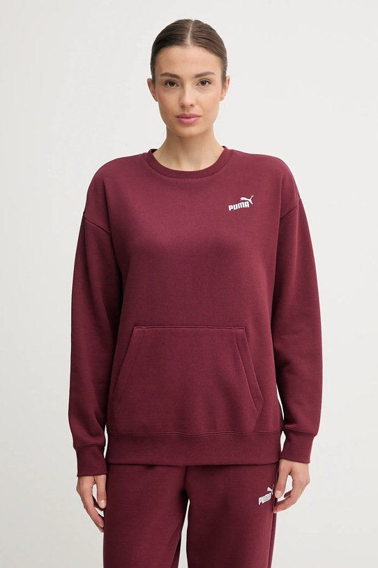 Puma dres 688160 bordowy