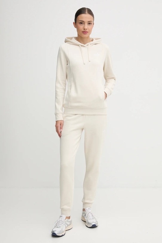 Puma dres dzianina beżowy 688162
