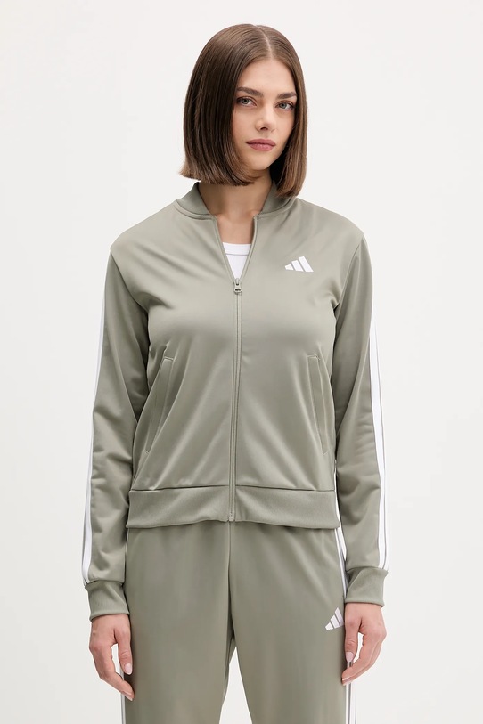 adidas dres Ess 3S JX0509 zielony AW25