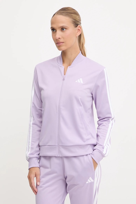 adidas dres Ess 3S JX0511 fioletowy AW25