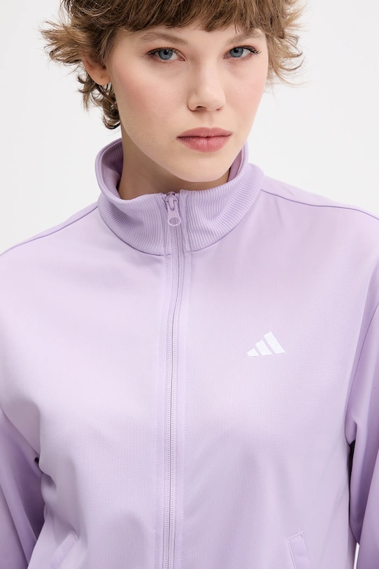 Спортивний костюм adidas Feelcozy JX0517 фіолетовий