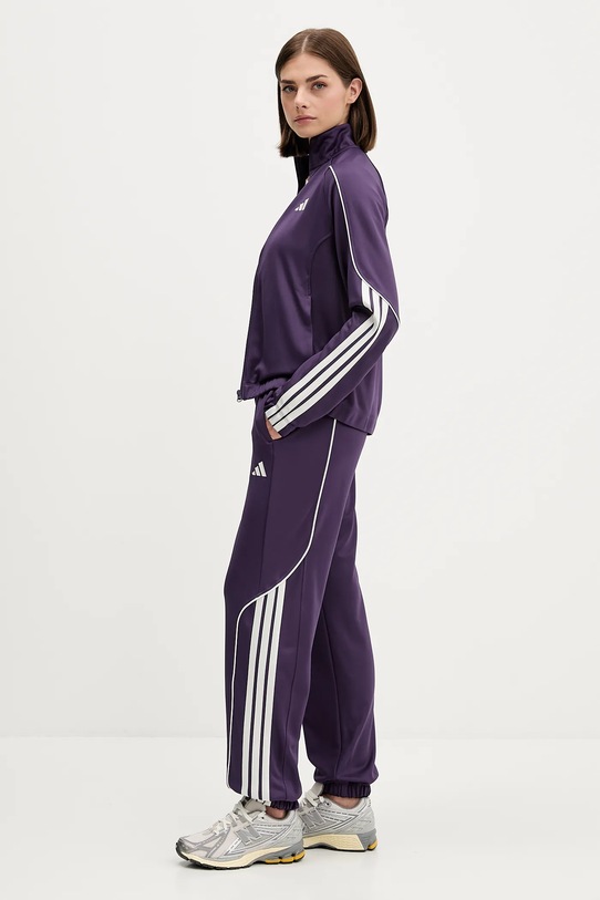 adidas tuta da ginnastica Stadium JX1804 violetto AW25