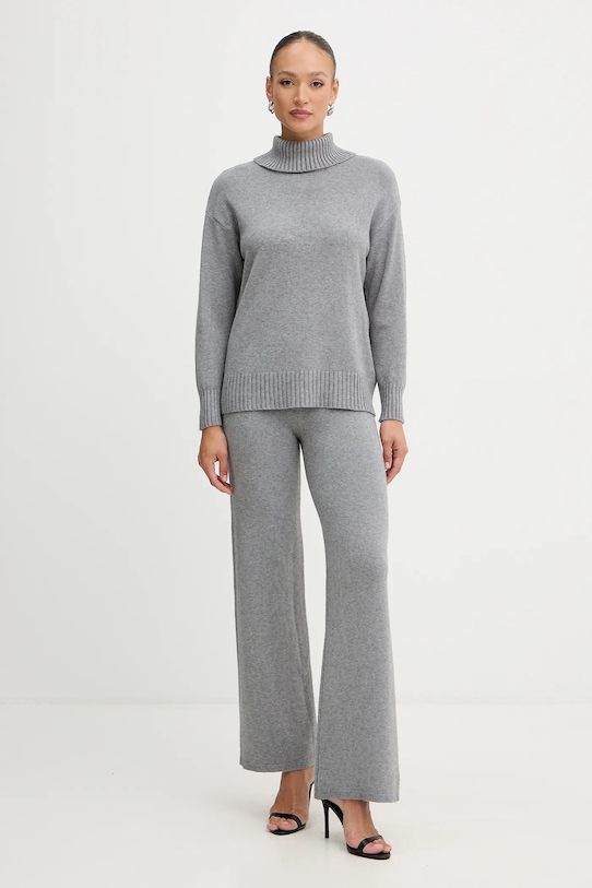 Haveone komplet dzianina szary HNC.P004