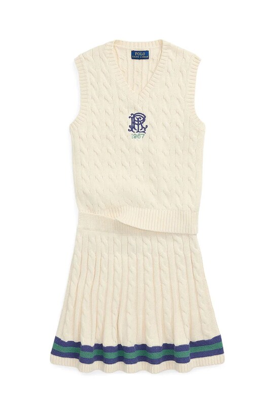 Polo Ralph Lauren komplet nadruk biały 313970674001