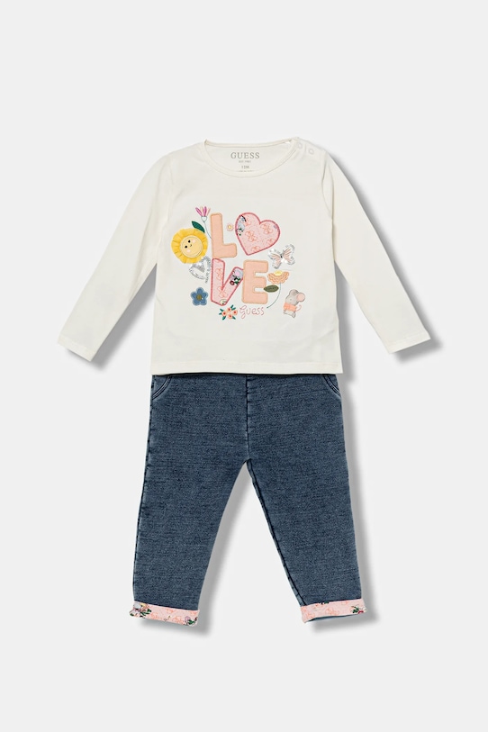 Sada pre bábätká Guess s elastanom béžová A5YG06.K6YW4.9BYA