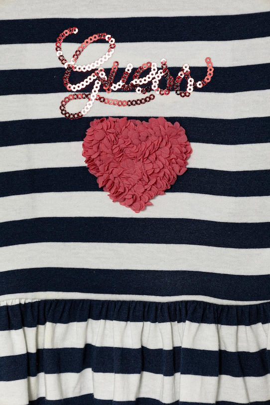 Dziewczynka Guess komplet niemowlęcy A5YG08.K9N34.9BYA granatowy