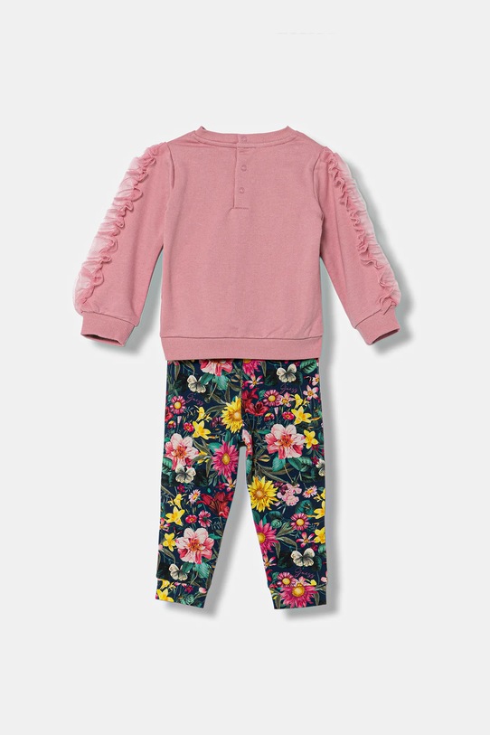 Guess komplet niemowlęcy A5YG11.KAN04.9BYA różowy AW25