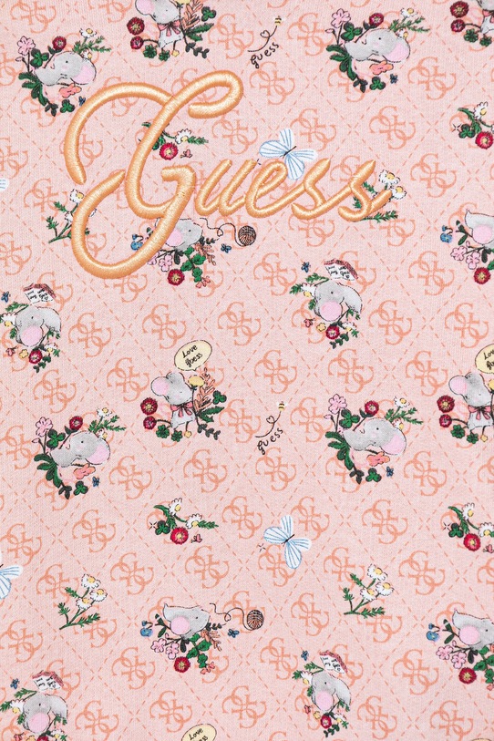Guess komplet dziecięcy pomarańczowy K5YG03.KA6R4.9BYA