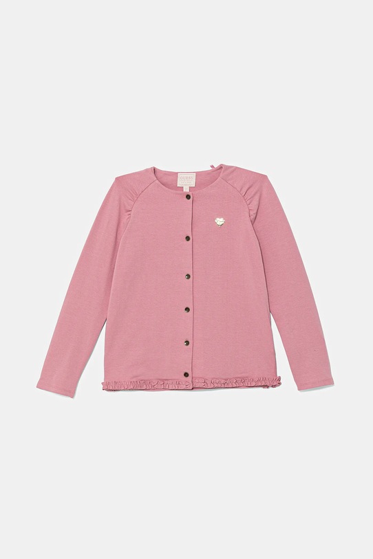 Guess komplet dziecięcy K5YG04.K82N4.9BYA różowy AW25