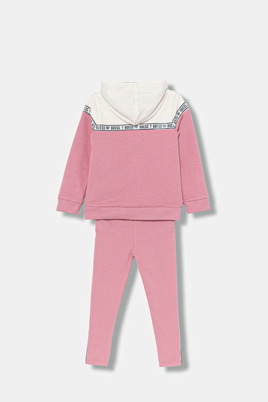 Otroška trenirka Guess K5YG05.KA6R4.9BYA roza AW25