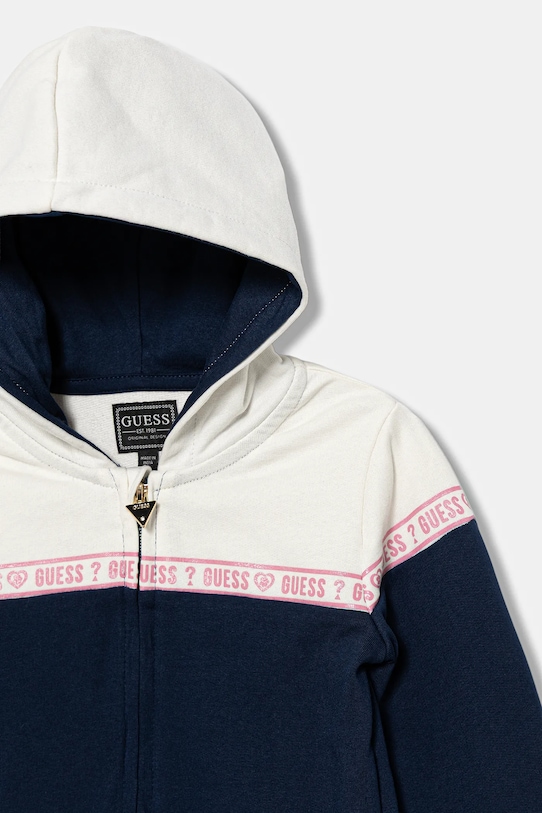 Dievča Detská tepláková súprava Guess K5YG05.KA6R4.9BYA tmavomodrá