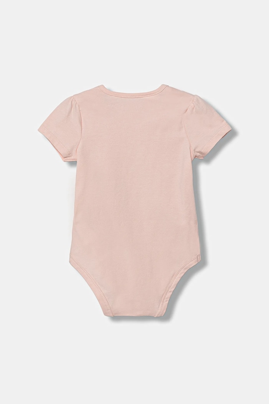 Guess komplet bawełniany niemowlęcy 3-pack różowy S5YG05.K6YW4.9BYA